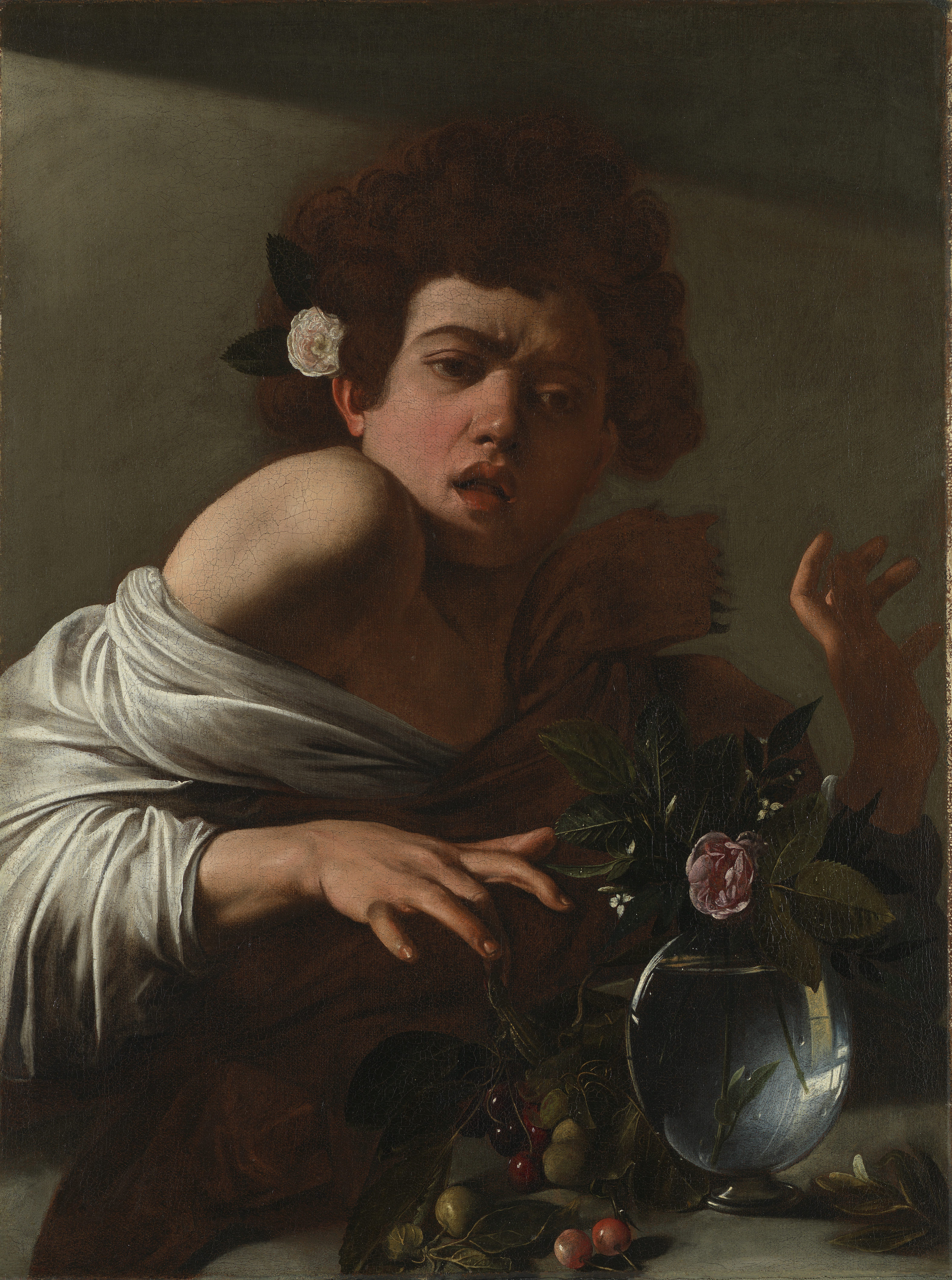 Caravaggio_-_Boy_Bitten_by_a_Lizard
