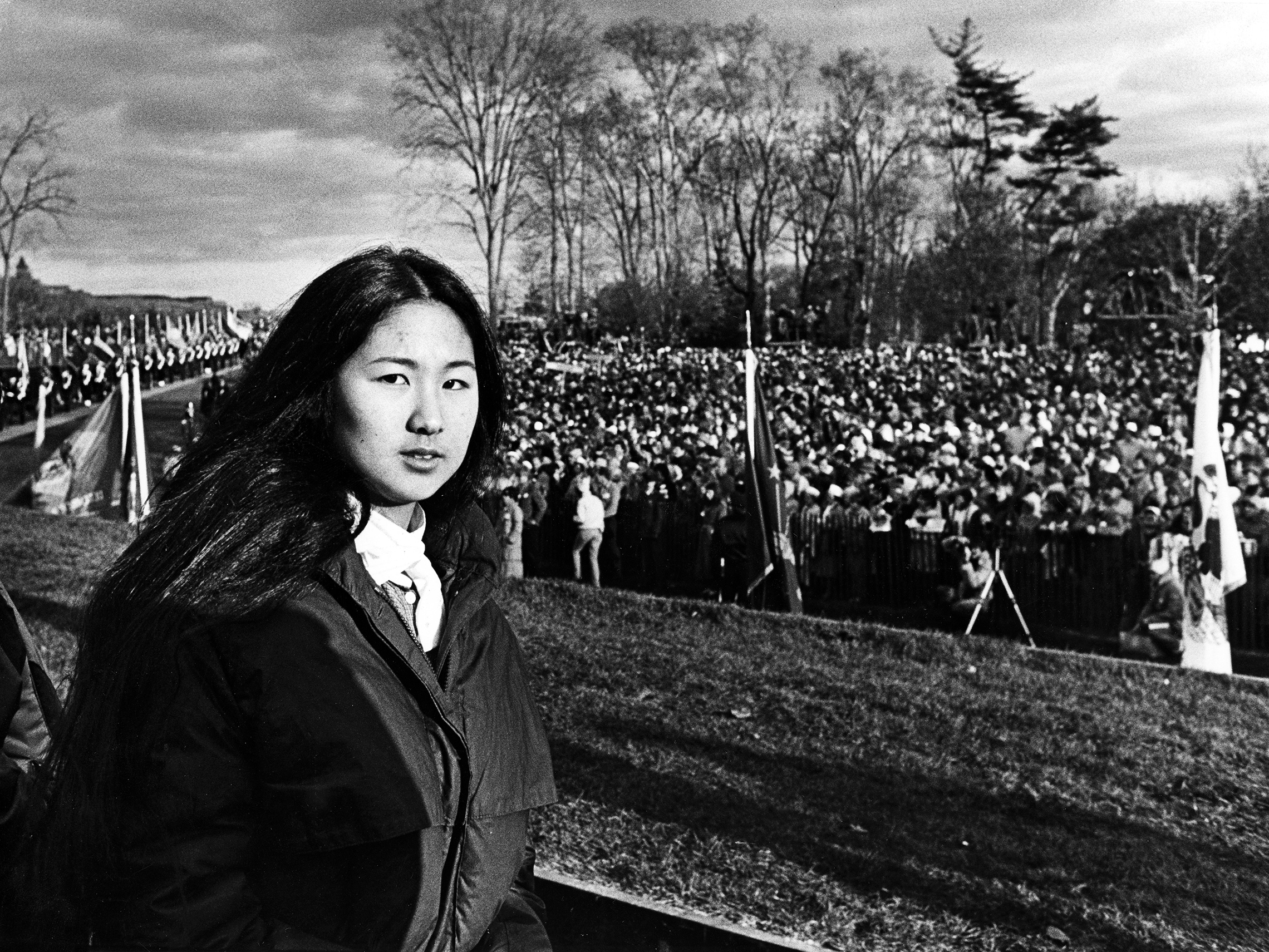Maya Lin Vietnam Memorial Dedication